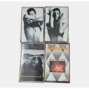 Lot of 4 VTG Rock, Pop Casette Tapes - U2, Marillion, Prince and The Revolution